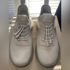 Steve Madden NY90 Myles Knit Women's Taupe Sneakers size 9 Nude